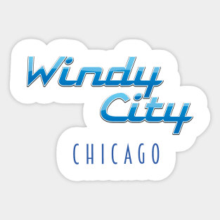 Windy City Chicago Sticker